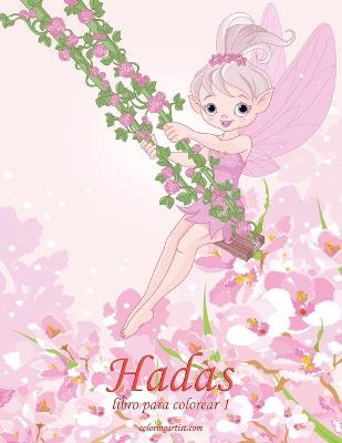 Book cover for Hadas libro para colorear 1