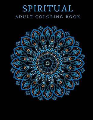 Book cover for Spiritual Adult Coloring Book