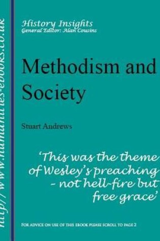 Cover of Methodism and Society