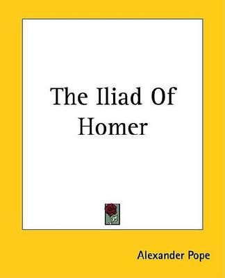 Cover of The Iliad of Homer