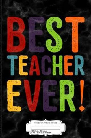 Cover of Teacher Appreciation Composition Notebook