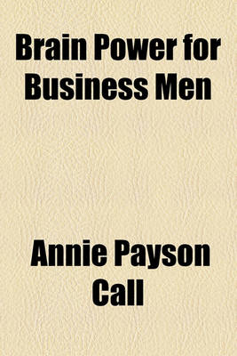 Book cover for Brain Power for Business Men