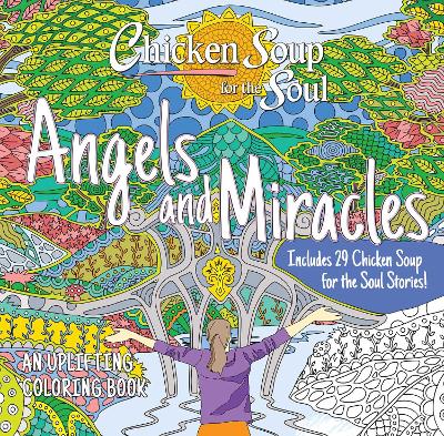 Book cover for Chicken Soup for the Soul: Angels and Miracles Coloring Book