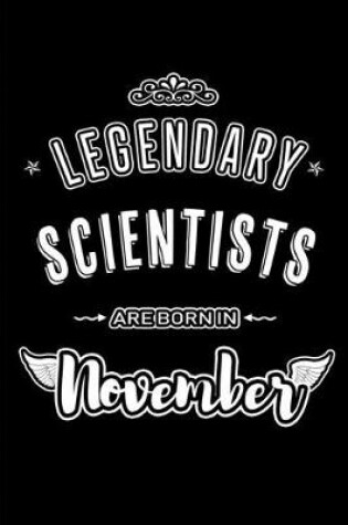 Cover of Legendary Scientists are born in November