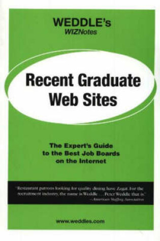 Cover of WEDDLE's WizNotes -- Recent Graduate Web Sites