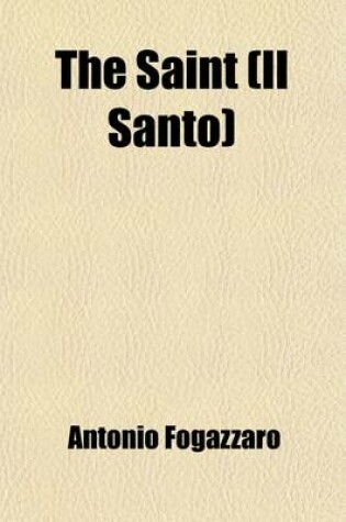 Cover of The Saint; (Il Santo)