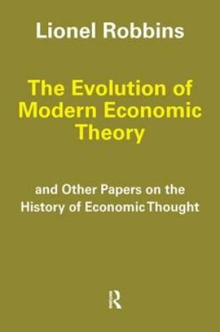 Cover of The Evolution of Modern Economic Theory