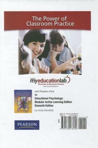 Cover of MyLab Education with Pearson eText -- Standalone Access Card -- for Educational Psychology