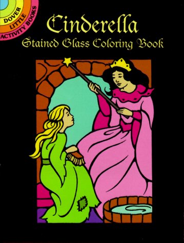 Book cover for Cinderella Stained Glass Col Bk