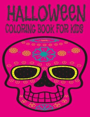 Book cover for Halloween Coloring Book for Kids