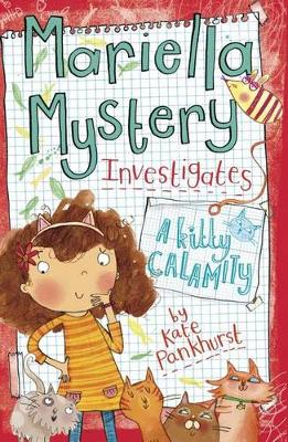 Book cover for Mariella Mystery Investigates a Kitty Calamity