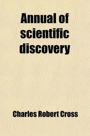 Cover of The Annual of Scientific Discovery Volume 1869