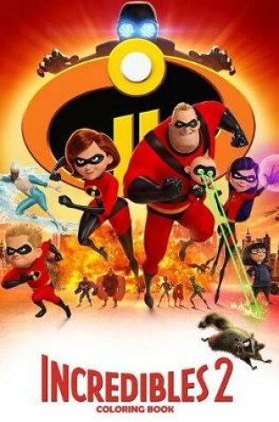 Cover of The Incredibles 2 Coloring Book