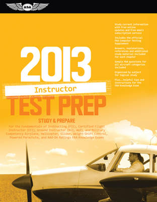 Book cover for 2013 Instructor Test Prep