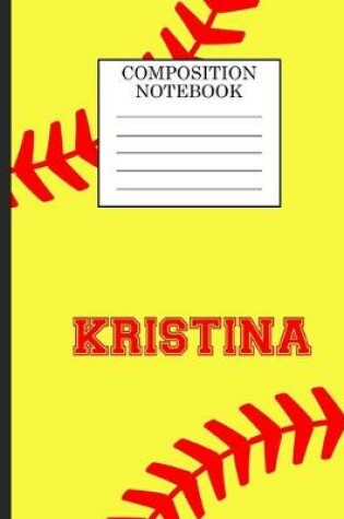 Cover of Kristina Composition Notebook