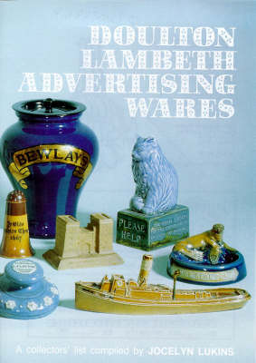 Book cover for Doulton Lambeth Advertising Wares