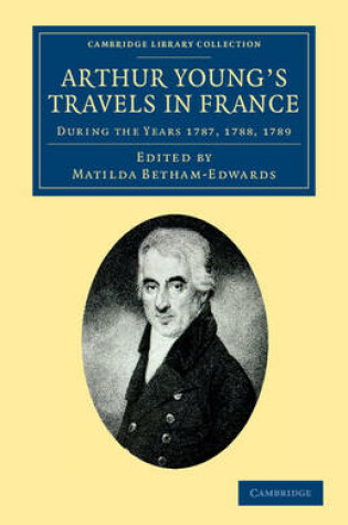 Cover of Arthur Young's Travels in France