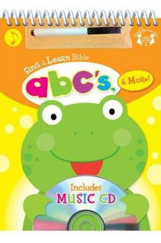 Cover of Bible ABCs Spiral Wipe-Clean Workbook & CD W/Marker