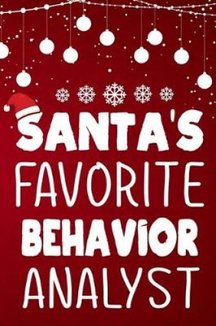 Cover of Santa's Favorite Behavior Analyst