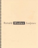 Book cover for Ronald Bladen