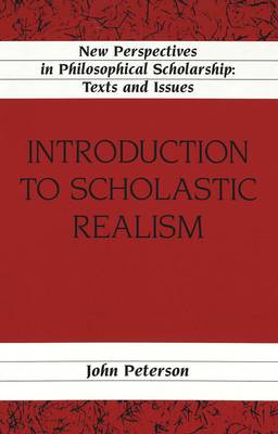 Cover of Introduction to Scholastic Realism