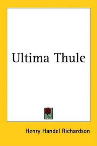 Cover of Ultima Thule