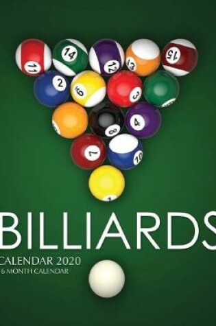 Cover of Billiards Calendar 2020