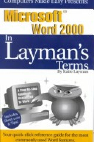 Cover of Microsoft Office Essentials in Layman's Terms 2000