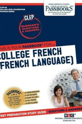 Cover of College French (French Language) (Clep-44)