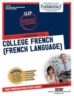 Book cover for College French (French Language) (Clep-44)