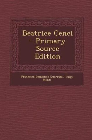 Cover of Beatrice Cenci