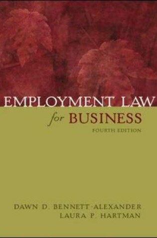 Cover of Employment Law for Business