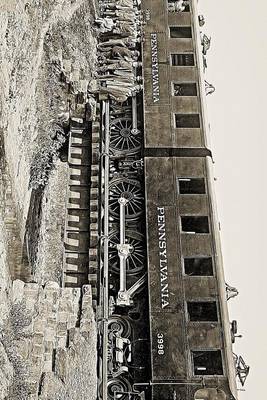 Book cover for Antique Pennsylvania Railroad Locomotive Train