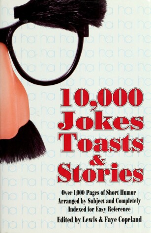 Book cover for 10000 Jokes Toasts & Stories