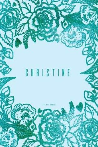Cover of Christine Dot Grid Journal