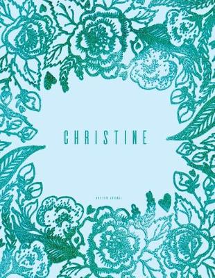 Book cover for Christine Dot Grid Journal