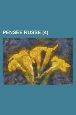 Cover of Pensee Russe (4)