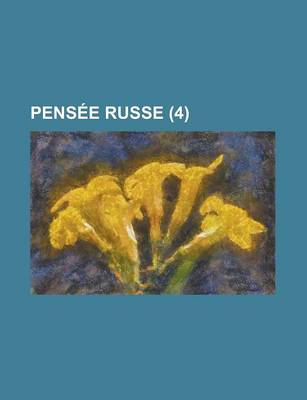 Book cover for Pensee Russe (4)