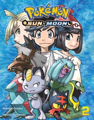 Book cover for Pokémon: Sun & Moon, Vol. 2