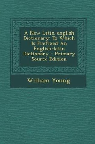 Cover of A New Latin-English Dictionary