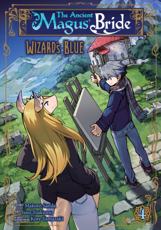 Book cover for The Ancient Magus' Bride: Wizard's Blue Vol. 4