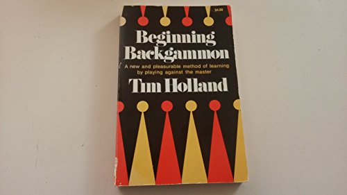 Book cover for Beginning Backgammon