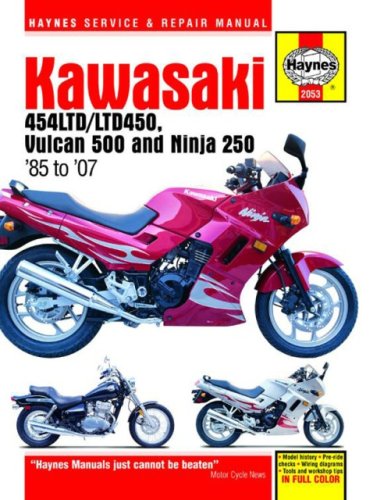 Cover of Kawasaki EN450 and 500 Owners Workshop Manual