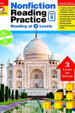 Cover of Nonfiction Reading Practice, Grade 4