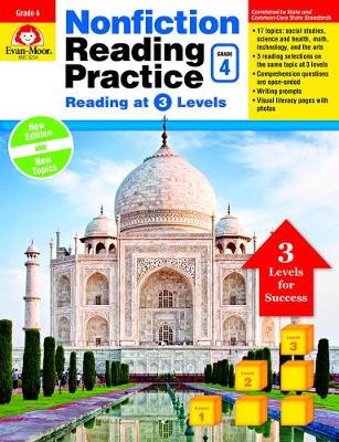 Cover of Nonfiction Reading Practice, Grade 4