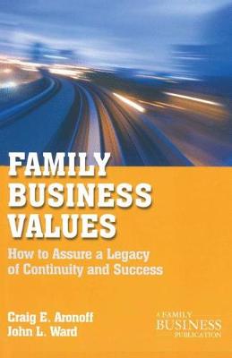 Book cover for Family Business Values