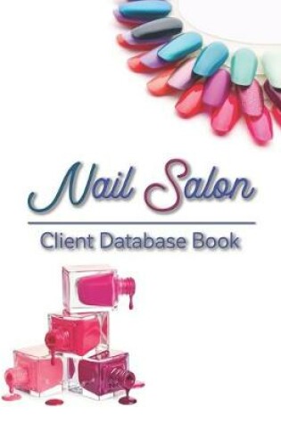 Cover of Nail Salon Client Database Book