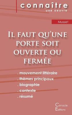 Book cover for Fiche de lecture Il faut qu'une porte soit ouverte ou fermee (Analyse litteraire de reference et resume complet)