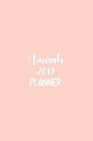 Cover of Amirah 2019 Planner