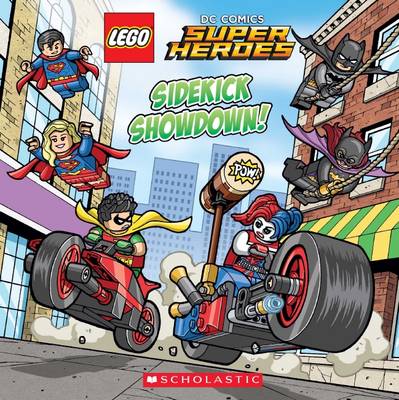Book cover for LEGO DC Comics Super Heroes: Sidekick Showdown!